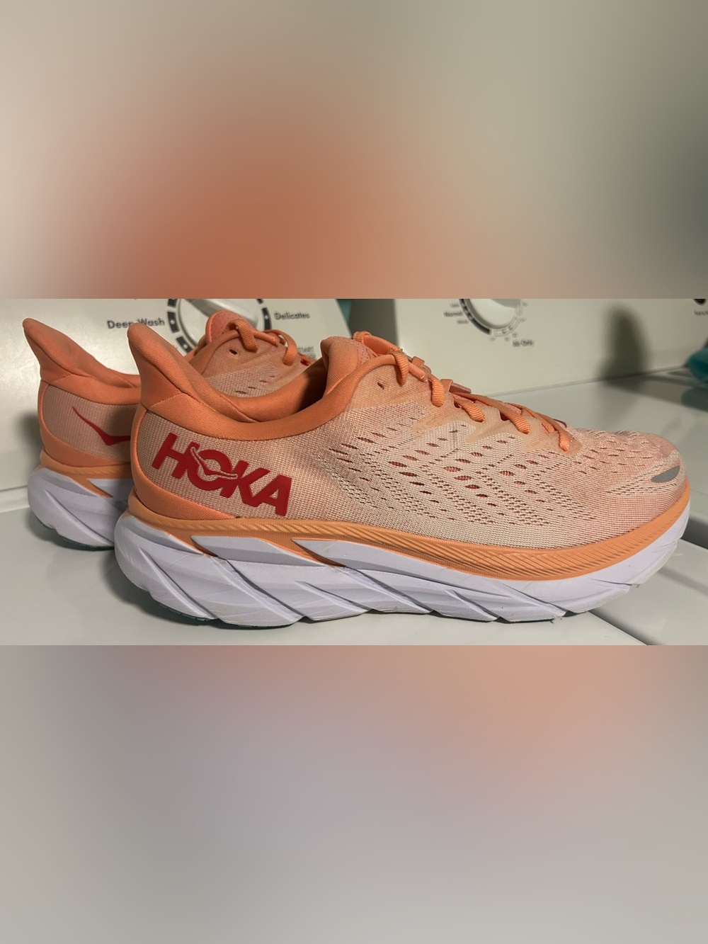 Hoka One One Women's Peach/Coral Running Shoes